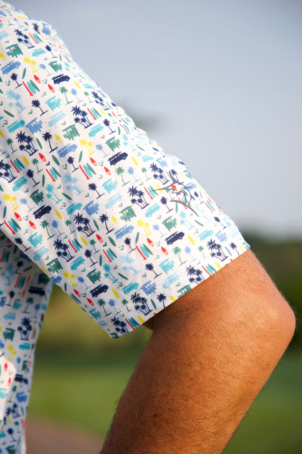 Surfs up Performance Polo