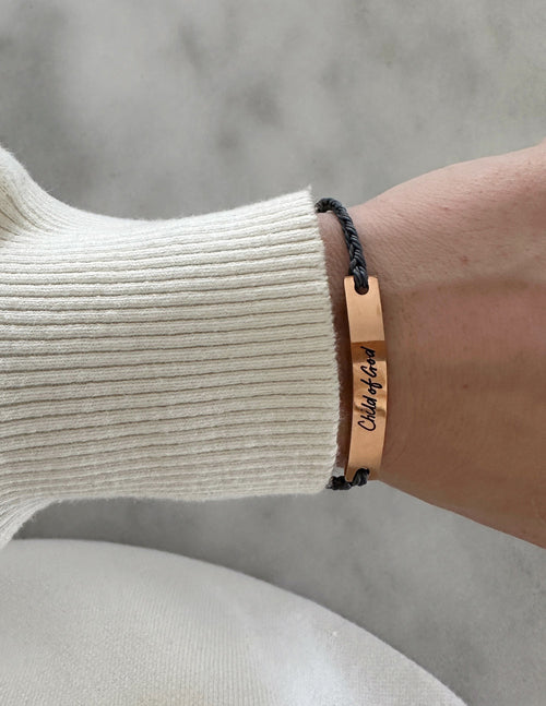 Black Child of God Bracelet