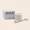 Soy Wax Ceramic Candle & Wick Trimmer Set