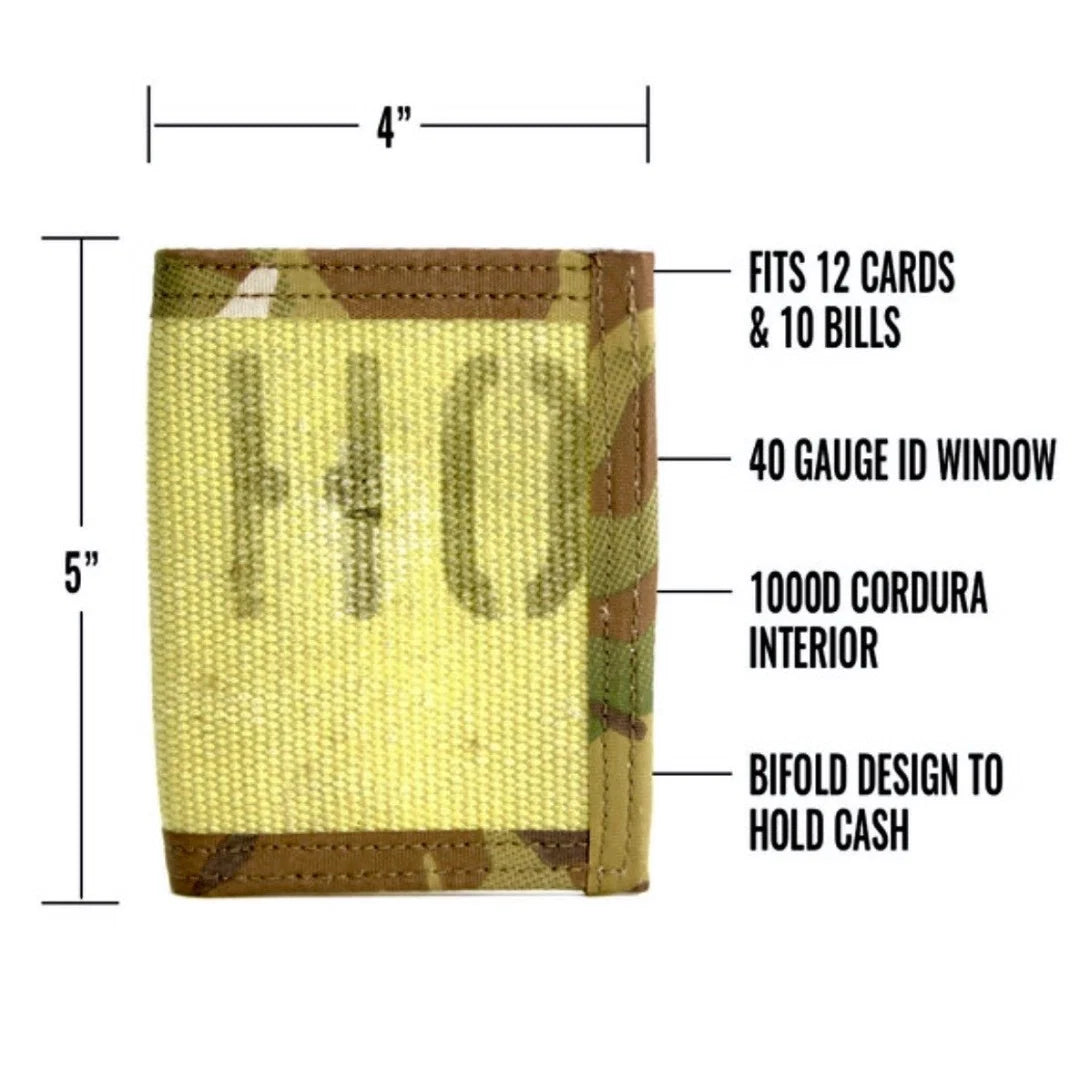 Captain Bifold Wallet – Fire Hose Edition