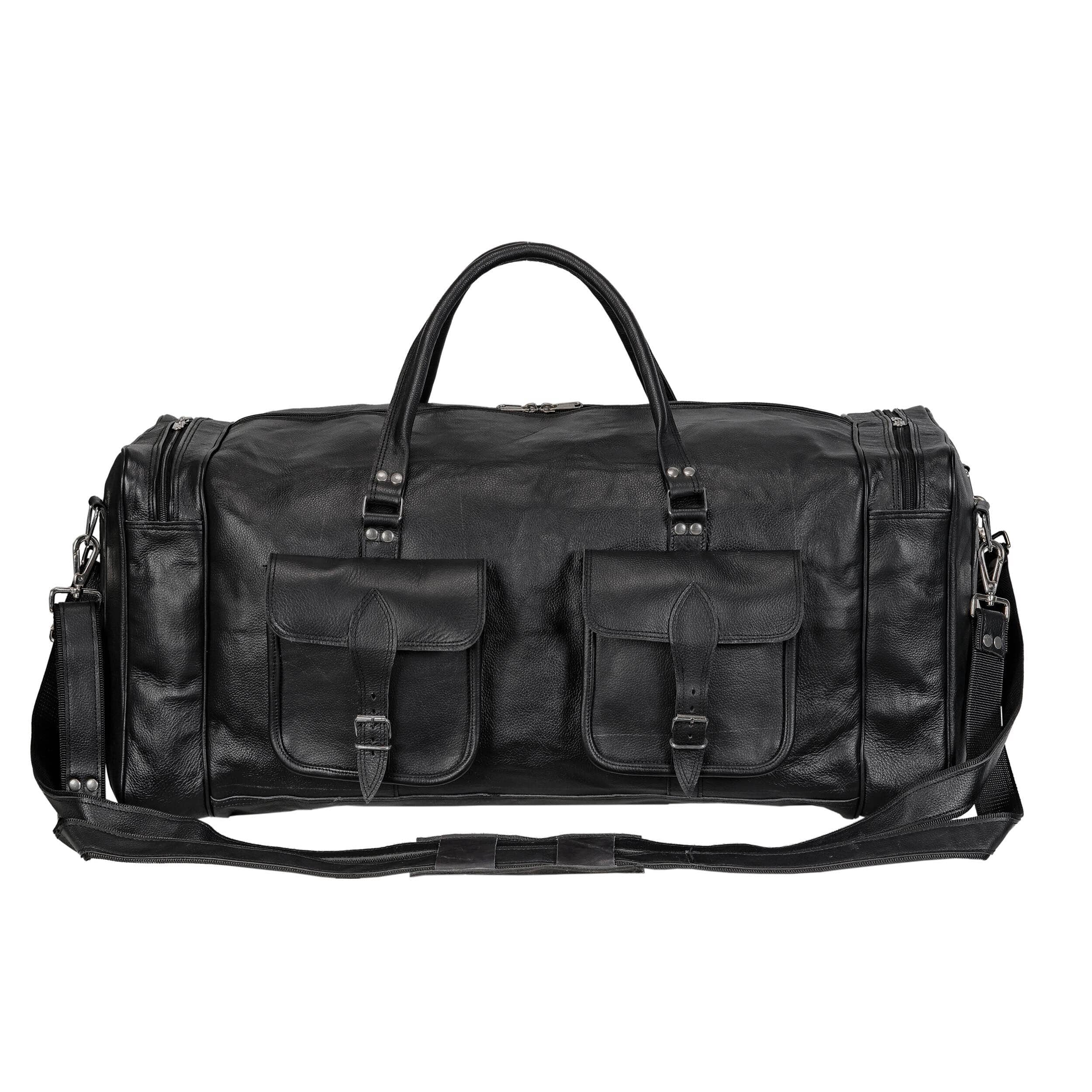 Oversized Weekender Duffel Black