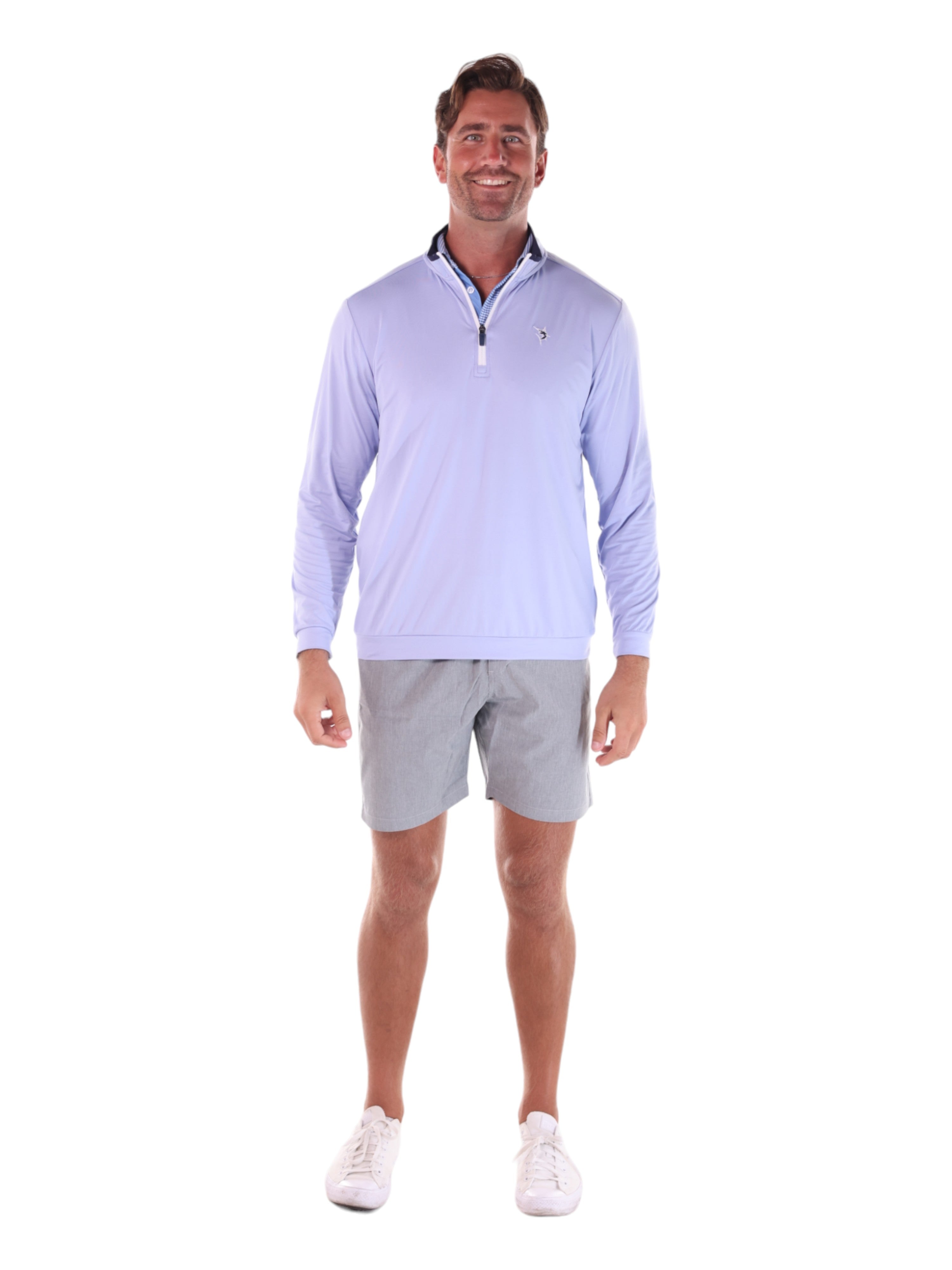 Long Beach Quarter Zip Ultra Soft Lightweight