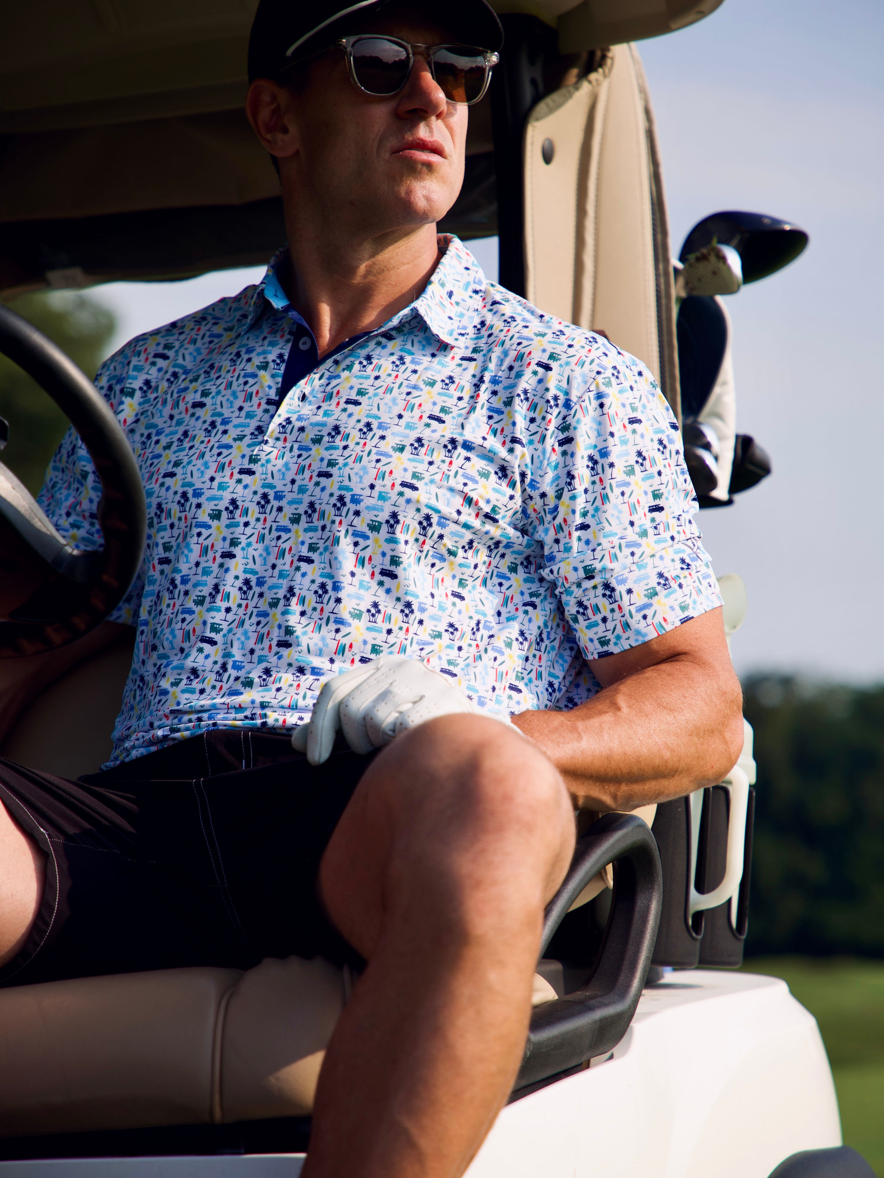 Surfs up Performance Polo
