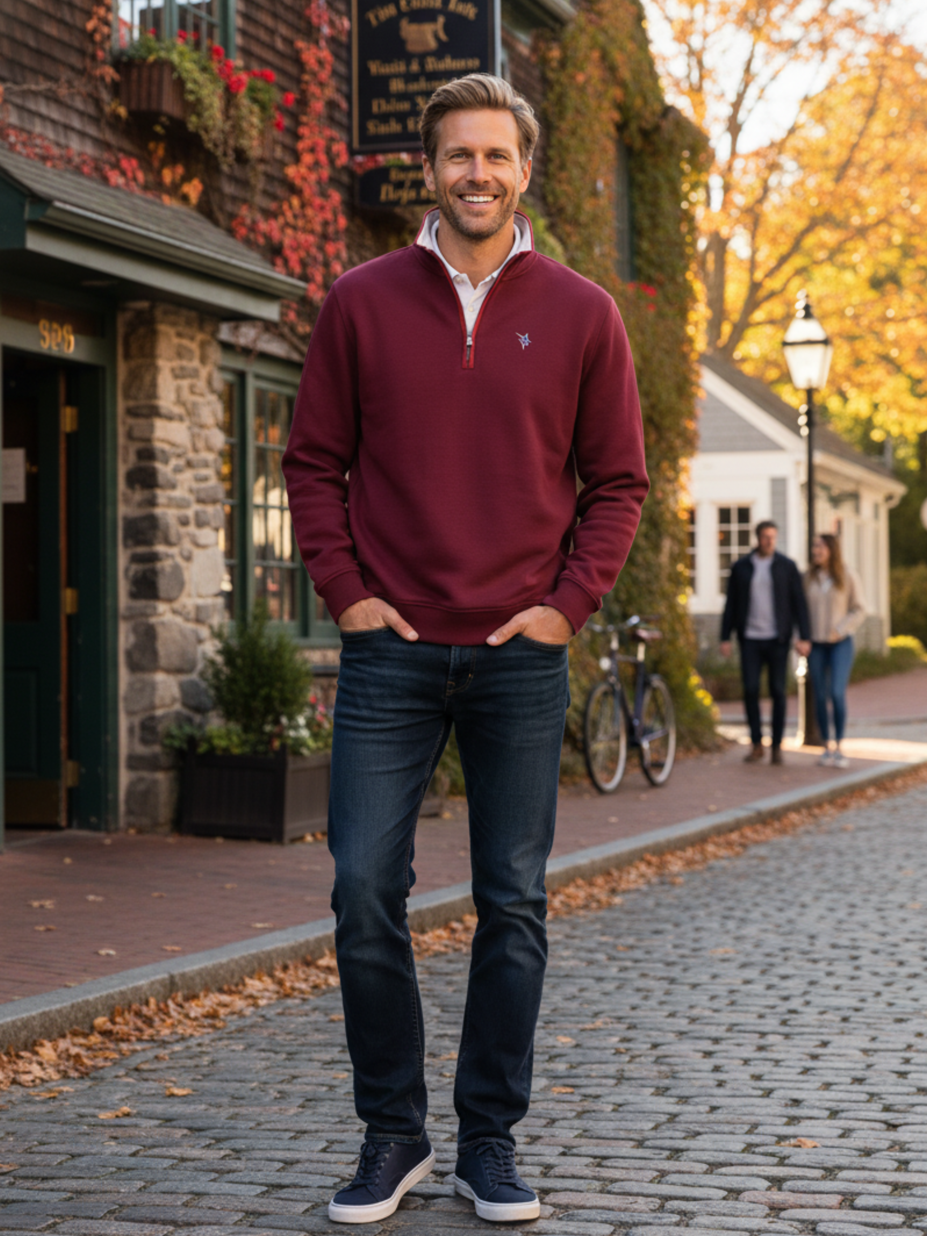 Turnberry Quarter Zip Smooth Knit