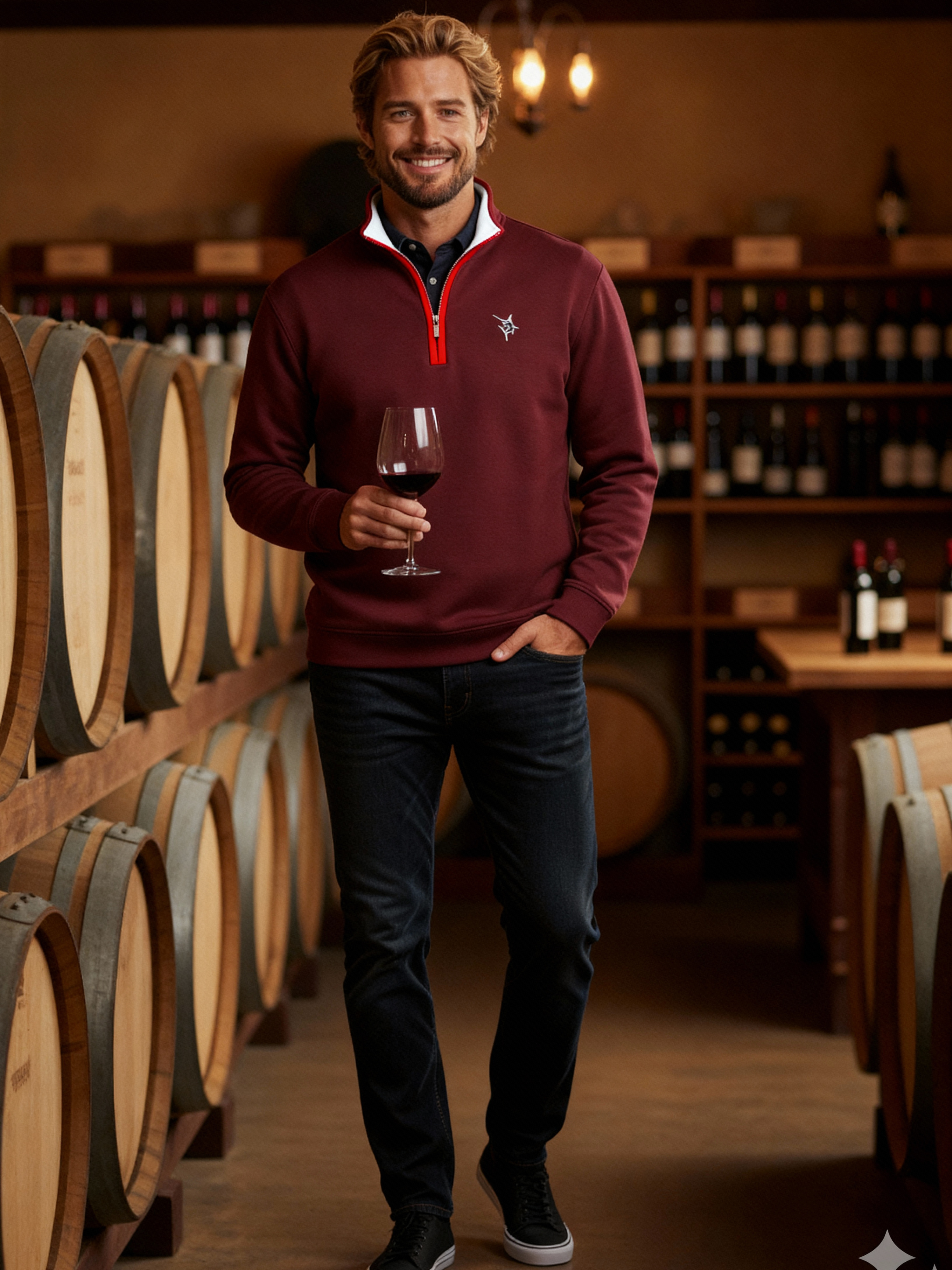 Turnberry Quarter Zip Smooth Knit