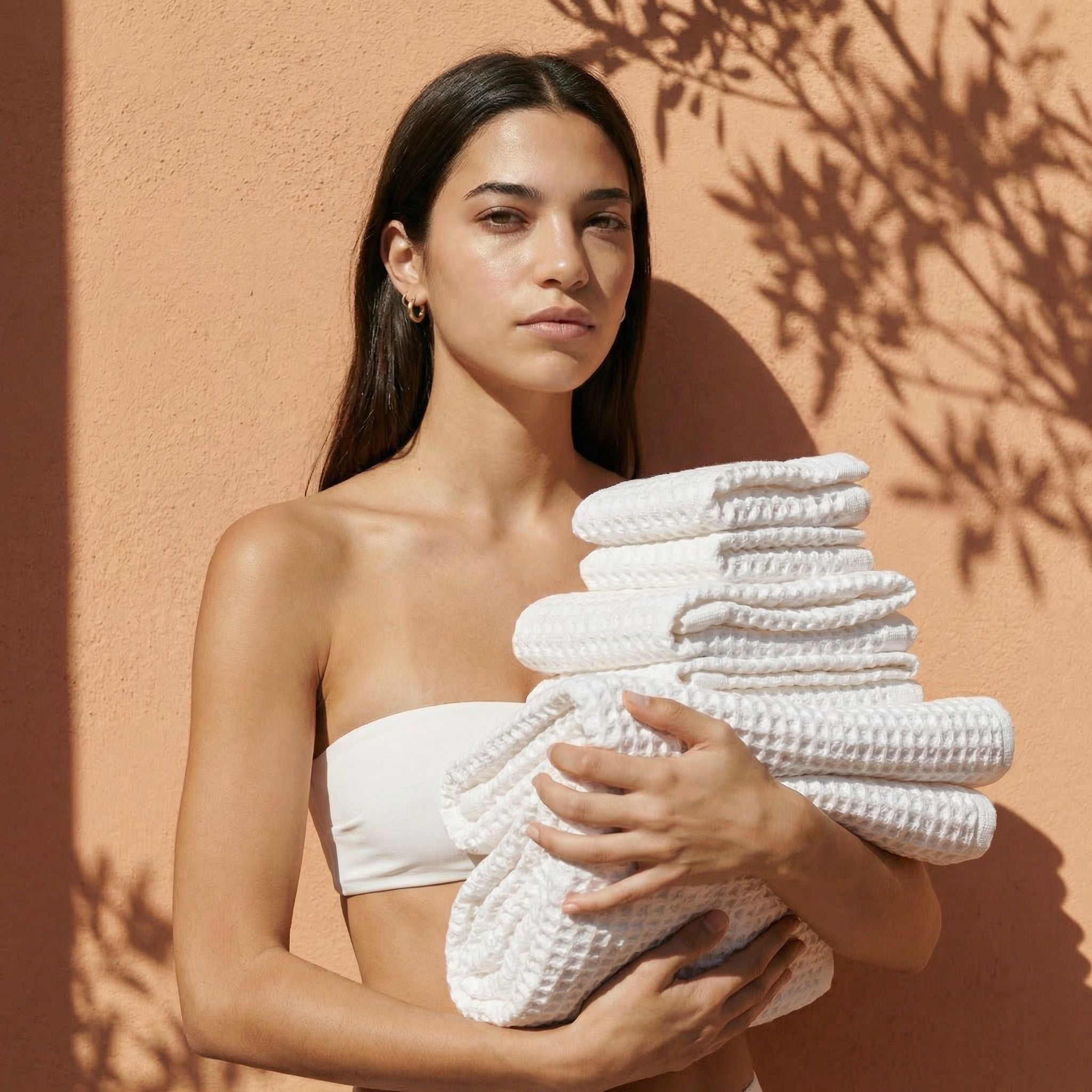 Sedona Australian Cotton Waffle Towels