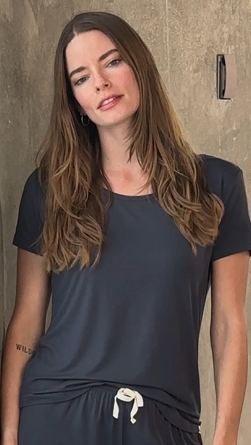 Women’s Bamboo Lounge Short Sleeve T-Shirt