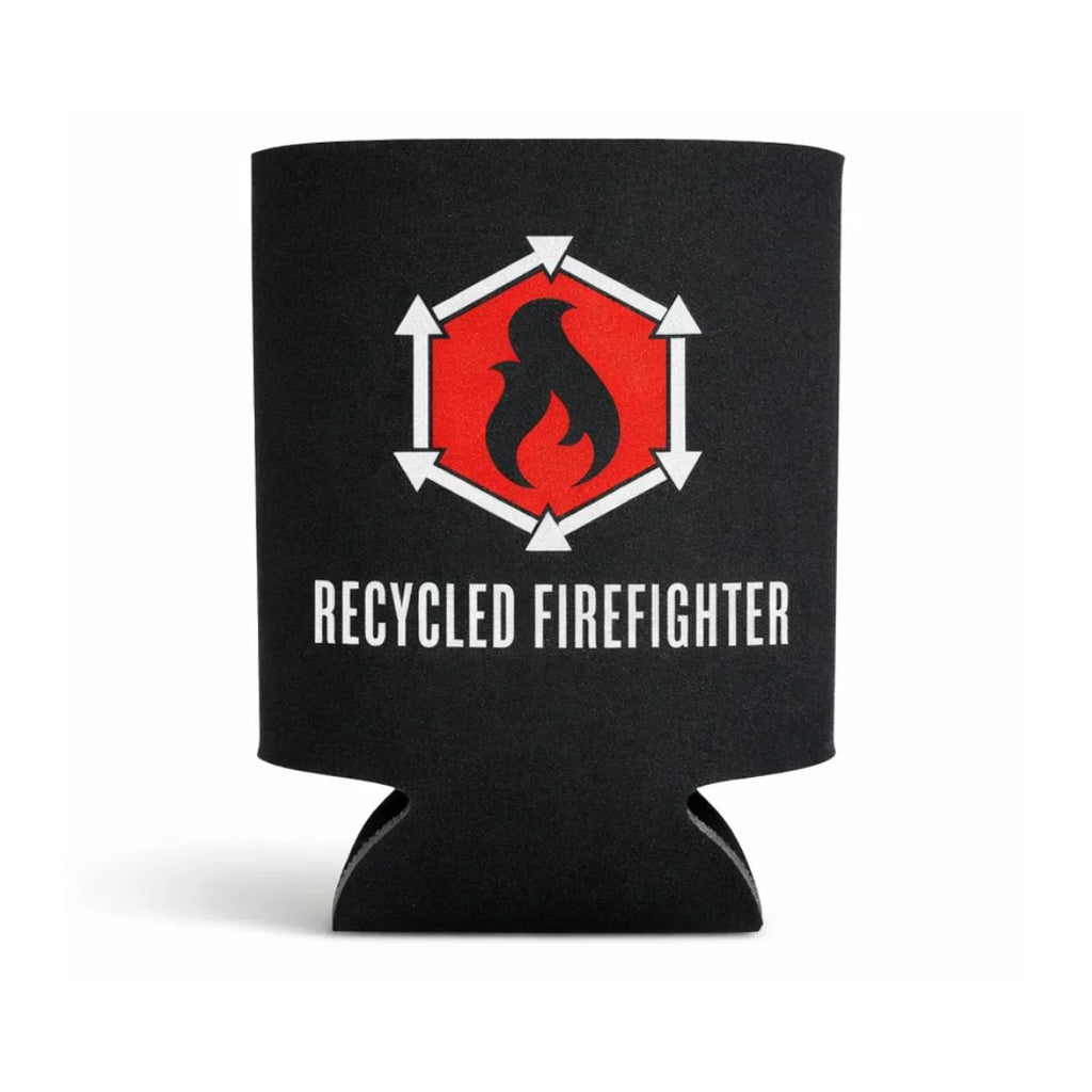 Recycled Firefighter Logo Drink Sleeve
