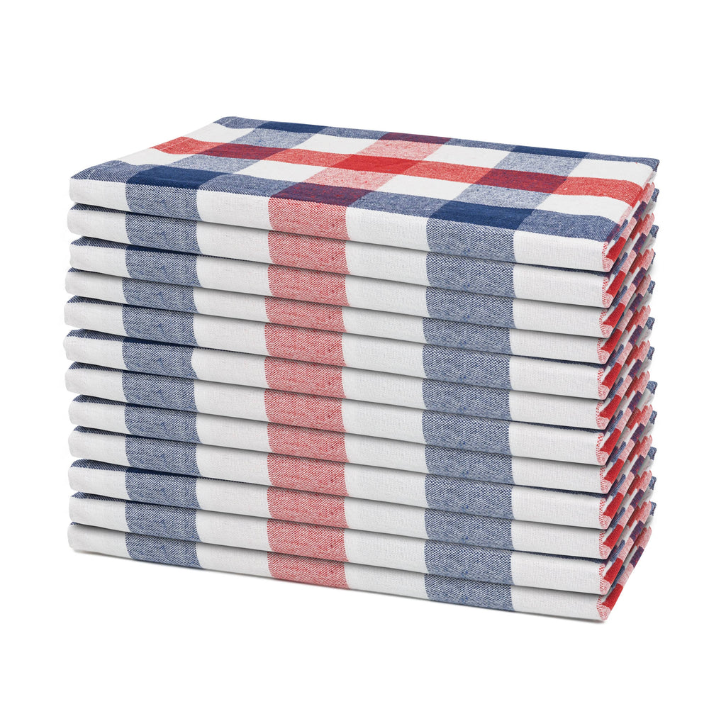 Plaid Dinner Napkins
